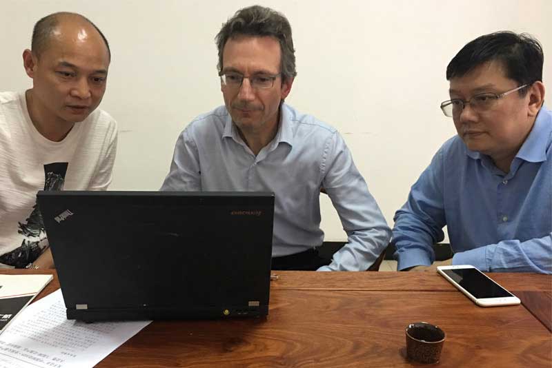 法國RCA代表團視察廣航交通