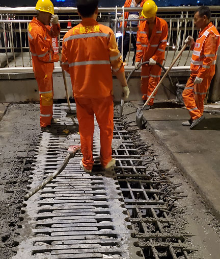 鑄造型靜音橋梁伸縮縫更換